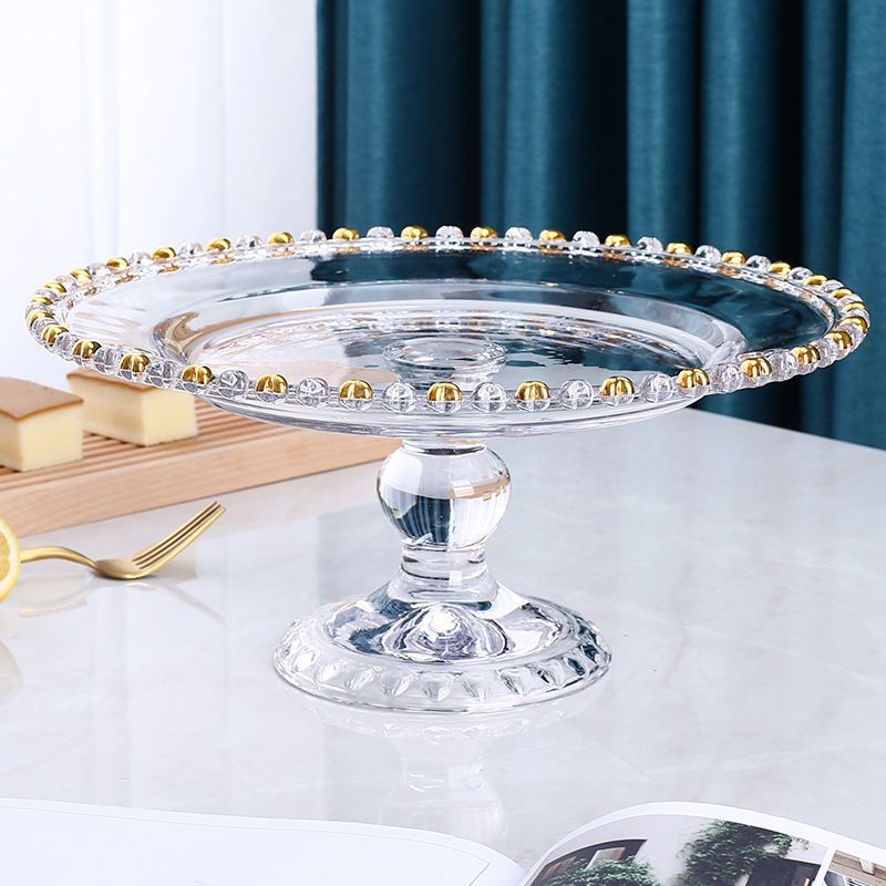 Tavolino da caffè moderno in cristallo di lusso per soggiorno, tavolo da caffè di alta qualità, squisito, per dolci, caramelle e frutta secca_voghion.com
