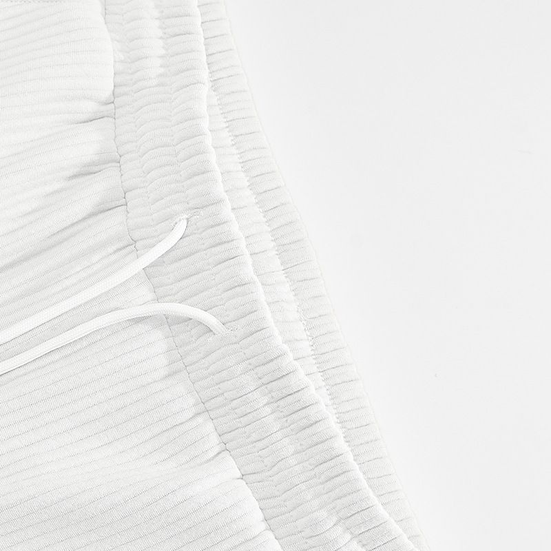 Vêtements pour hommes, short d'été léger et luxueux en jacquard double ligne, style décontracté, sport, ample, tendance, pour la plage_voghion.com