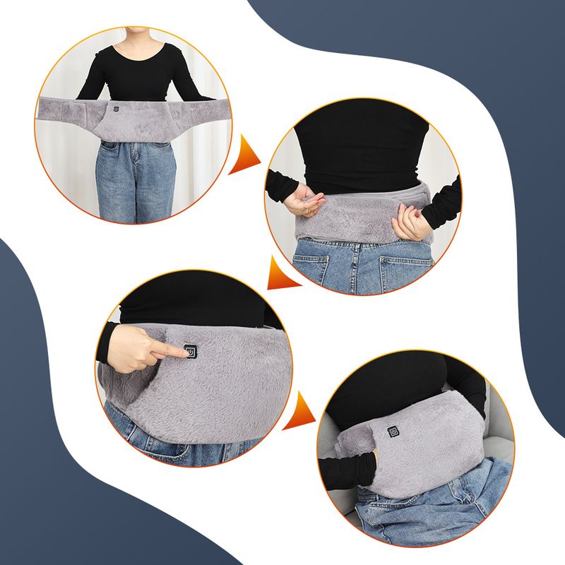Nieuwe elektrisch verwarmde kan handen, taille en knuffels verwarmen met drie niveaus van temperatuurregeling en elektrische verwarming_voghion.com