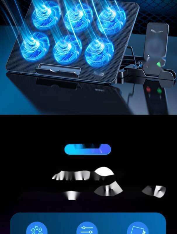 【Heißer Verkauf im Laden】 Lenovo Cooler Base mit Lüfterkühlung, Retter für Gaming-Laptops, kleiner neuer Desktop-Ständer_voghion.com