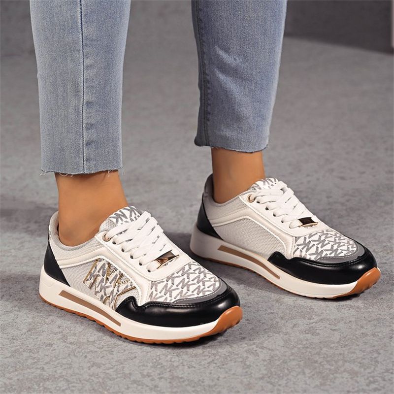 Γυναικεία Αθλητικά Παπούτσια SHLIANG Μόδα Άνετα Υπαίθρια Ευέλικτα Ελαφριά Casual Παπούτσια Γυναικεία Βουλκανιζέ Παπούτσια Sneakers Y0052_voghion.com