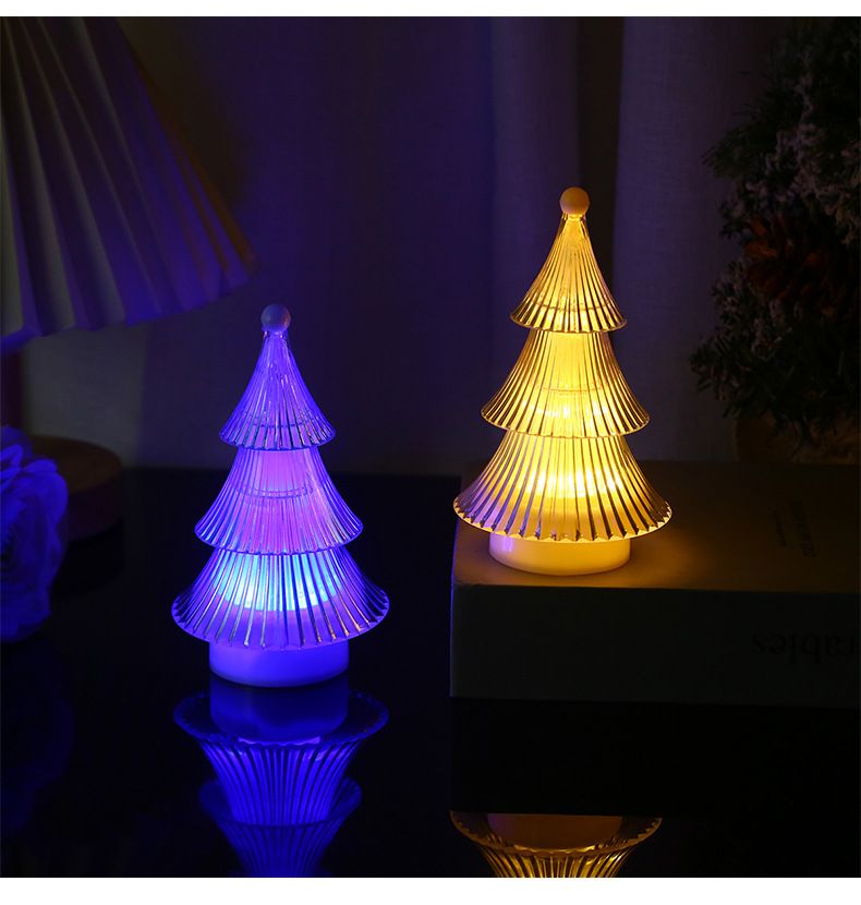 Decorazione natalizia ornamento luminoso luce LED albero di Natale ins luce notturna ornamento camera da letto comodino luce ambientale_voghion.com