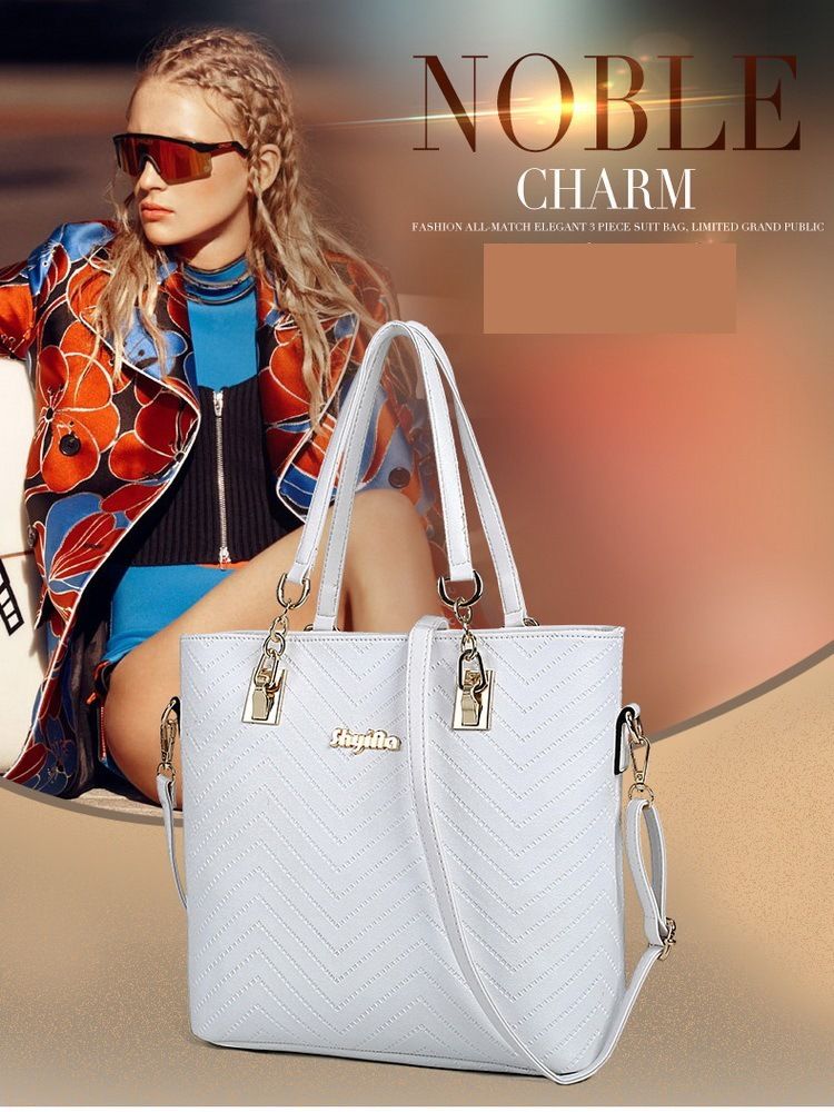 Bolsa feminina de outono e inverno, versão da tendência da moda, conjunto de seis peças para mãe e filho, bolsa de um ombro, transversal versátil, lote misto_voghion.com
