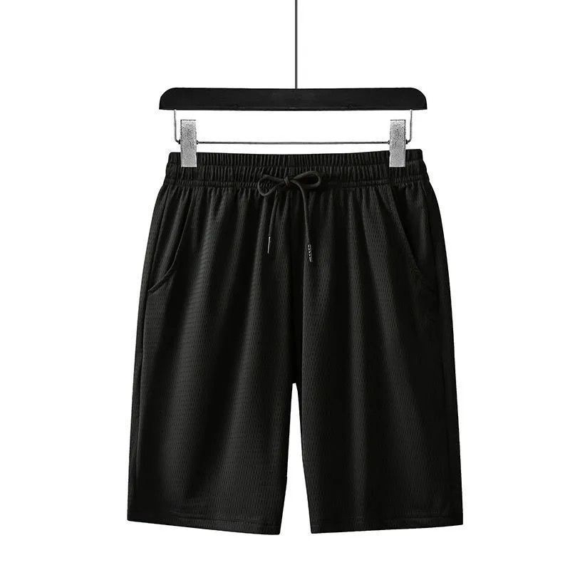 Unschlagbare Qualitäts-Shorts Sommer, Casual Shorts Größe Fünf, Lose Ice Silk Stretch Strandhose Für Männer In Groß_voghion.com