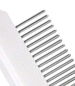 Pet Life 'JOYNE' Multi-Functional 2-in-1 Swivel Travel Grooming Comb and Deshedder_voghion.com