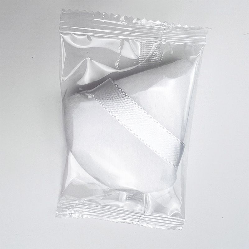 Small Ultra-Soft High-Density Dry Loose Powder Compact Makeup Sponge Boxed Black Velvet Triangle Puff_voghion.com