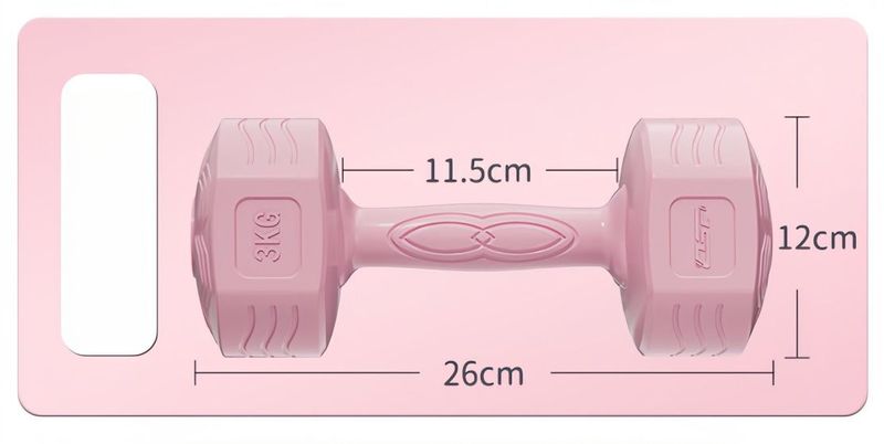 New Wom Fitness Home Exercise Eco-fridly Childr's Yoga Kettlebell Style Weight Loss Small Colorful Dumbbells For_voghion.com