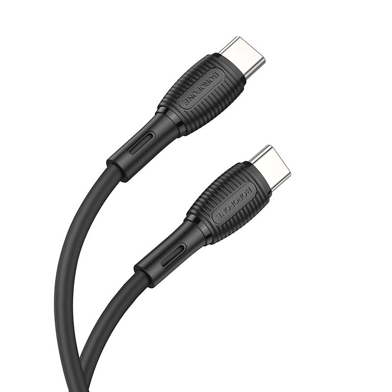 Music Festival BX86 silikon PD20W ladekabel egnet for Apple Android Type-C 60W_voghion.com