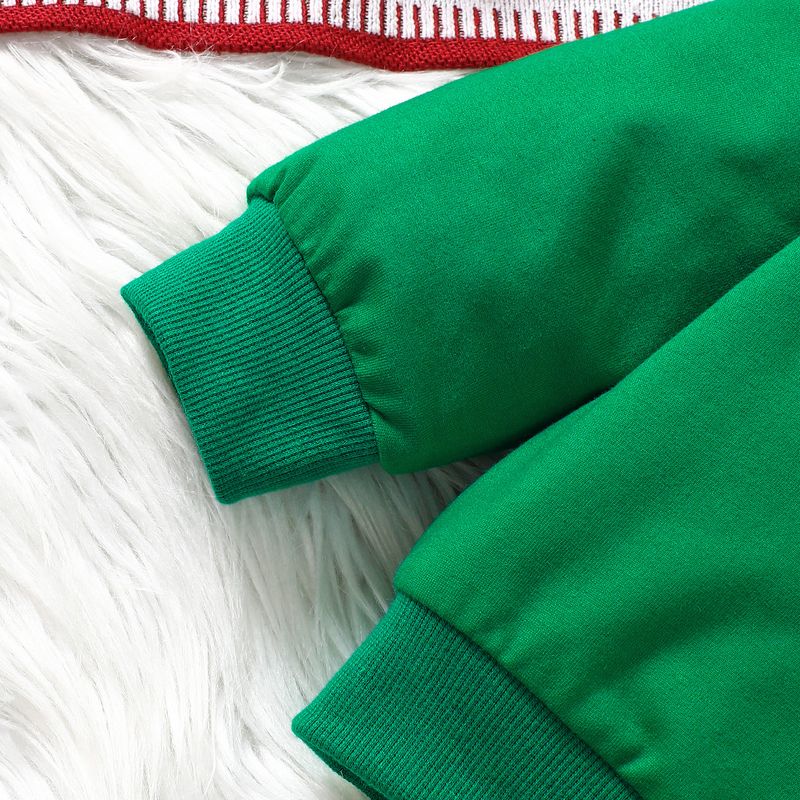 2024 Carino neonato e bambino piccolo abbigliamento per bambini lettera ricamata felpa con cappuccio pantaloni set_voghion.com