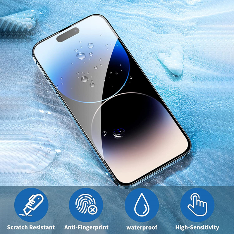 4 szt. Szkło ochronne na iPhone 14 13 12 11 Pro Max XS XR 12Mini 13Mini ochraniacz ekranu szkło hartowane na iPhone 6 7 8 Plus SE2020 szkło_voghion.com