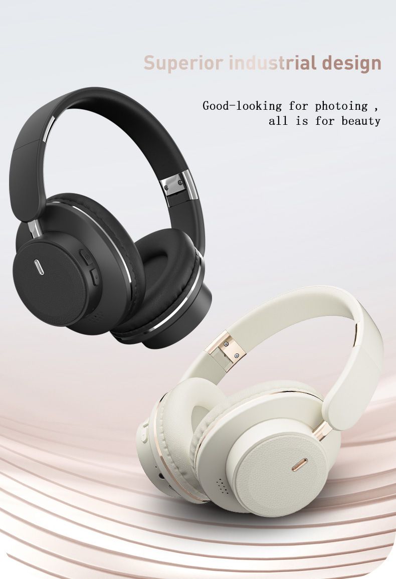Bluetooth Headphones New H9 Head Mounted Bluetooth Headset Wireless Foldable Sports Ultra Long Battery Life Game Heavy Bass Headset_voghion.com