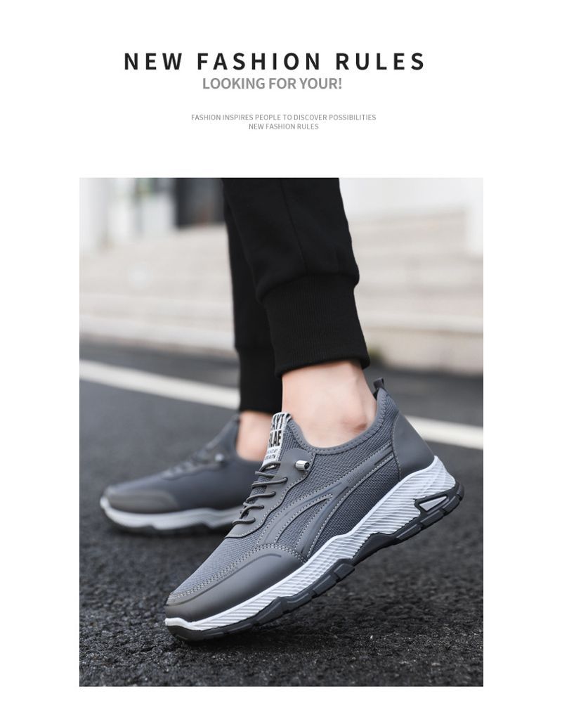 Herren Outdoor Freizeit Reise Mode Trend Atmungsaktive Herren Neue Sport Wanderschuhe_voghion.com