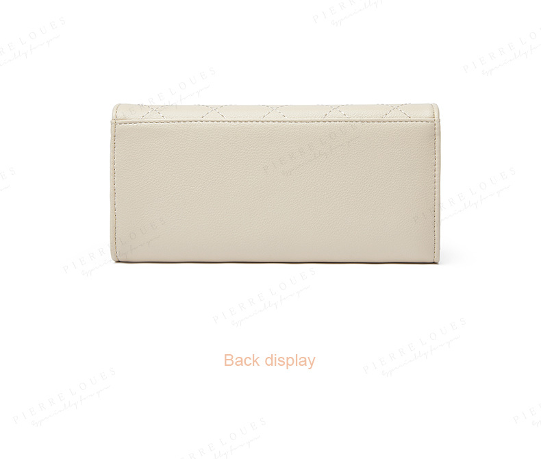 2024 New Wallet Long Women's Fashion Small Fragrant Wind Lingge Wallet Multi Functional Women's Handbag_voghion.com