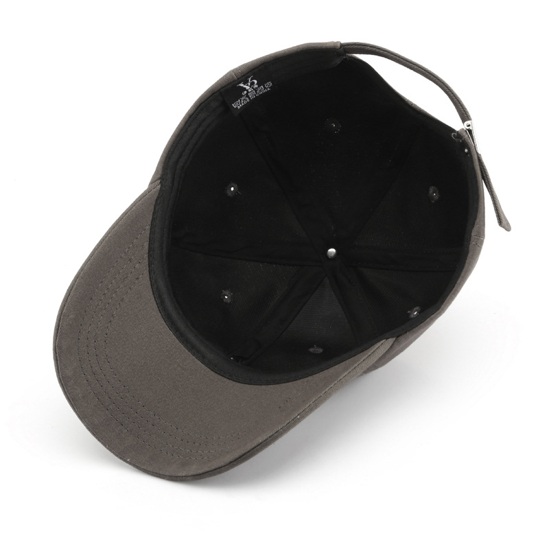 Solid Color Baseball Cap For Men Embroidery Letter Summer Sunhat Snapback Women Adjustable Hat Casual Caps Gorra_voghion.com