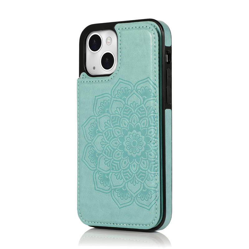 Étui en cuir gaufré pour iPhone 14, 13, 12, 11 Pro, XS, X Max, XR, 8, 7 Plus, SE 2020, 2022, coque antichoc de luxe_voghion.com