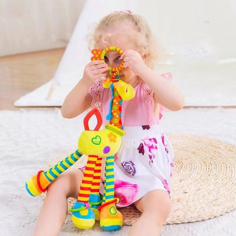 Giraffe Plüschspillsaachen Fotografie Accessoiren Beispillsaachen Autosklacken Bettsklacken Multifunktionell Giraffespillsaachen fir fréi Léieren_voghion.com