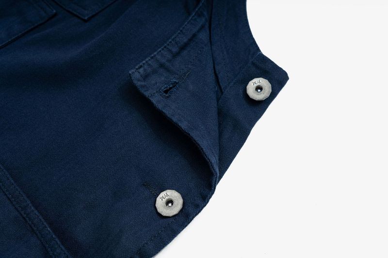 Salopette vintage da uomo e tuta intera in jeans halter a contrasto_voghion.com