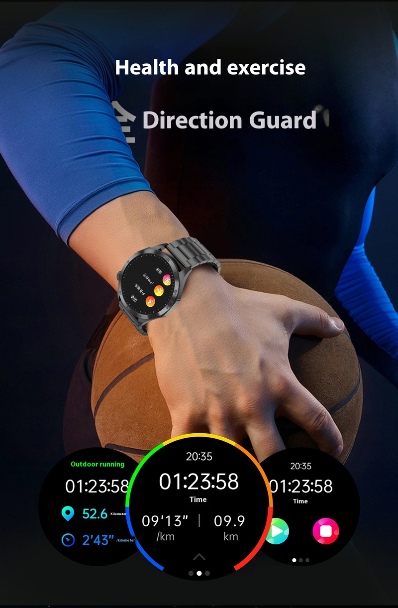 Smart Health Monitoring Watch - ECG ECG, Blood Sugar, Blood Oxygen, Sleep And Other Multi-functional Guardians_voghion.com
