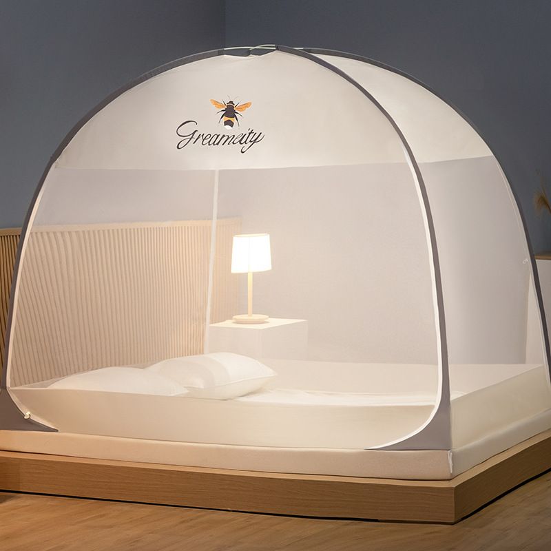 Zanzariera per Yurta Estiva, Installazione in Camera da Letto per Bambini, Anti-caduta, Pieghevole, Rimovibile_voghion.com