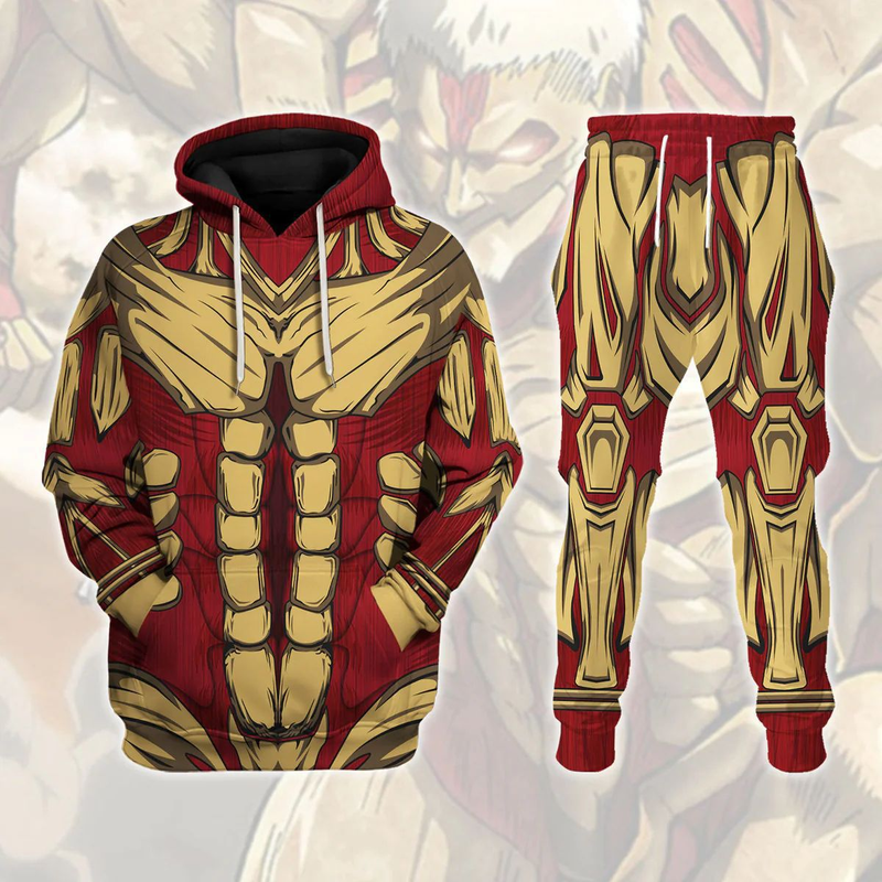 Unisex 3D Printed Performance Suit - Theatrical Cosplay Costume With Hood_voghion.com