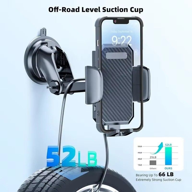 Universal Car Mobile Phone Holder 360° Windscreen Dashboard GPS Stand Cradle UK_voghion.com
