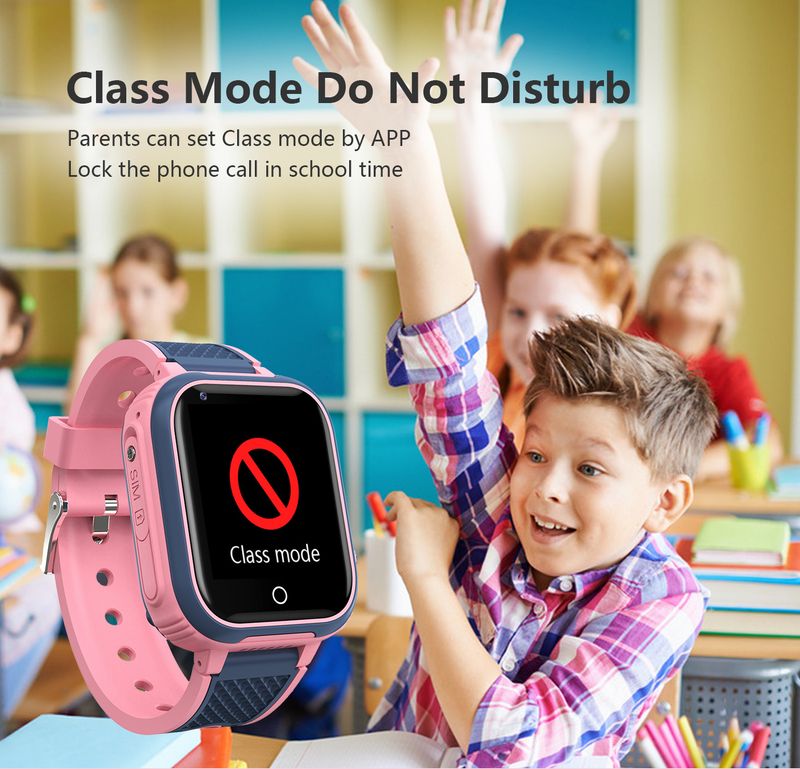 Kids' Fashion Global 4G okostelefon óra, japán, orosz és többnyelvű LT21 gyermekóra_voghion.com