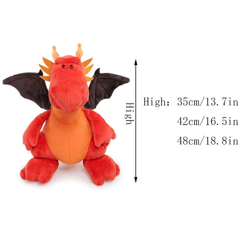 I miękka, super słodka lalka dinozaur Tyrannosaurus Rex pluszowa zabawka na urodziny chłopców_voghion.com