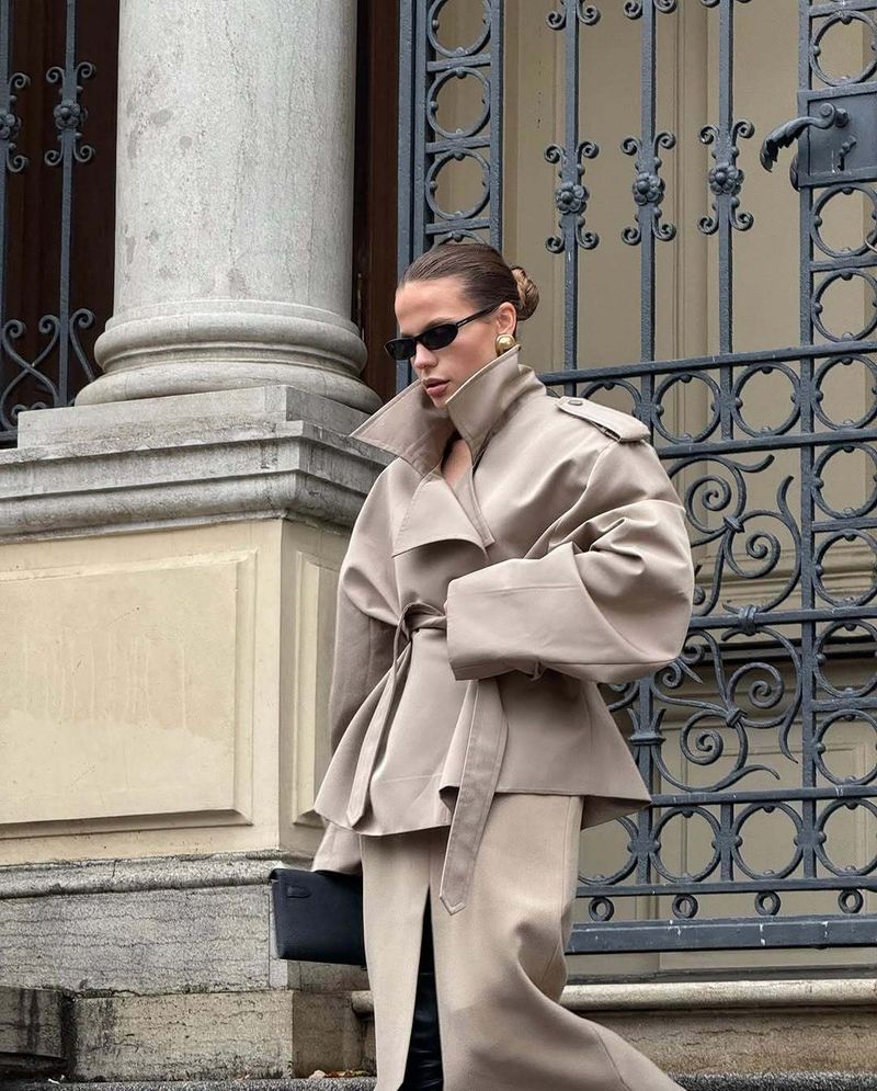 Giacca a vento corta da donna, moda, temperamento, giacca a vento di alta qualità_voghion.com