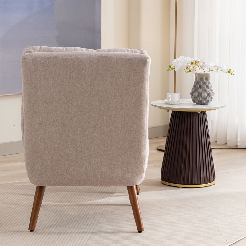 Fauteuil inclinable avec repose-pieds, réglable en 5 positions et rangement latéral, design ergonomique pour le salon_voghion.com