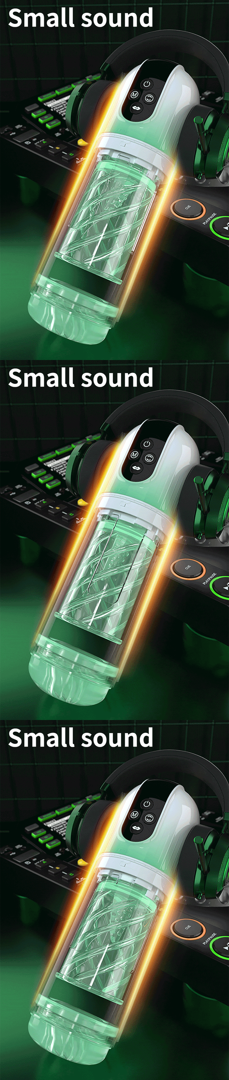 Masturbator, automatische männliche Tasse, rotierende Saugwat SPA, echte Muschi-Masturbationspumpe_voghion.com