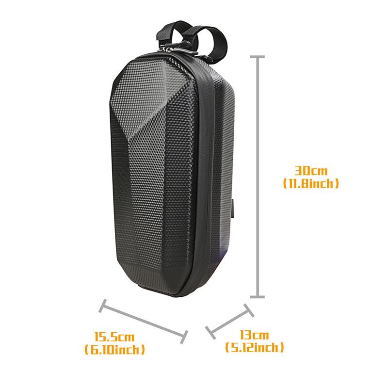 EVA Hard Shell Bag Electric Scooter Front Bag Waterproof Bicycle Front Bag Bicycle Riding Mobile Phone Storage Bag_voghion.com