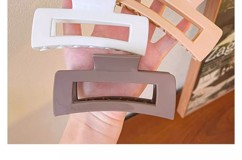 Advanced Simple Soft Silicone Shark Clip Summer Back Of The Head Plate Hair Grab Clip Safe And Does Not Hurt Hair Volume Multiple Clip_voghion.com