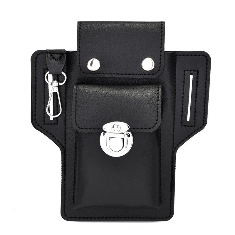 Men's Waist Work, Multi-Functional Belt-Worn Phone Case, Vertical Style, Mini Small Bag For Middle-Aged And Elderly_voghion.com