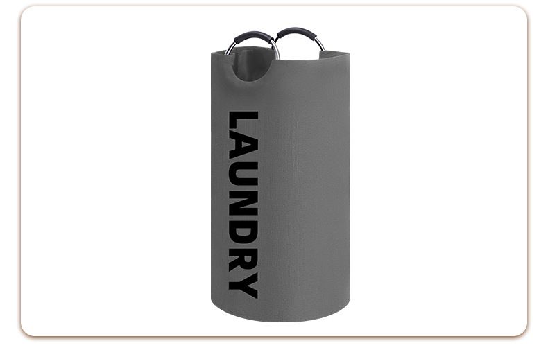 Leinwand Wäsche Schmutzige Kleidung Korb Mit Griffen Faltbare Lagerung Korb Sonstiges Organizer Tasche_voghion.com