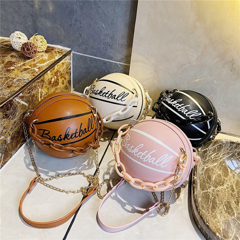 Borsa da donna Borse a tracolla da calcio da basket 2022 Nuove borse a sfera per adolescenti Borse a tracolla da donna Messenger Crossbody_voghion.com