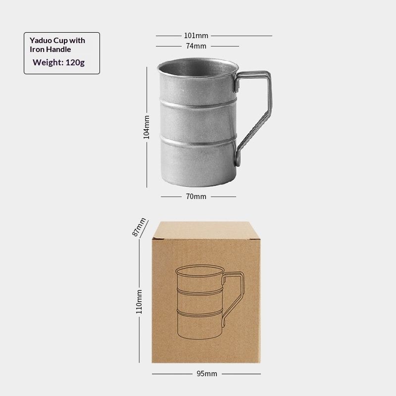 QFV50704555550<== Outdoor Mug 304 Stainless Steel Vintage Large Capacity Wine With Lid Creative Camping Beer Cup_voghion.com