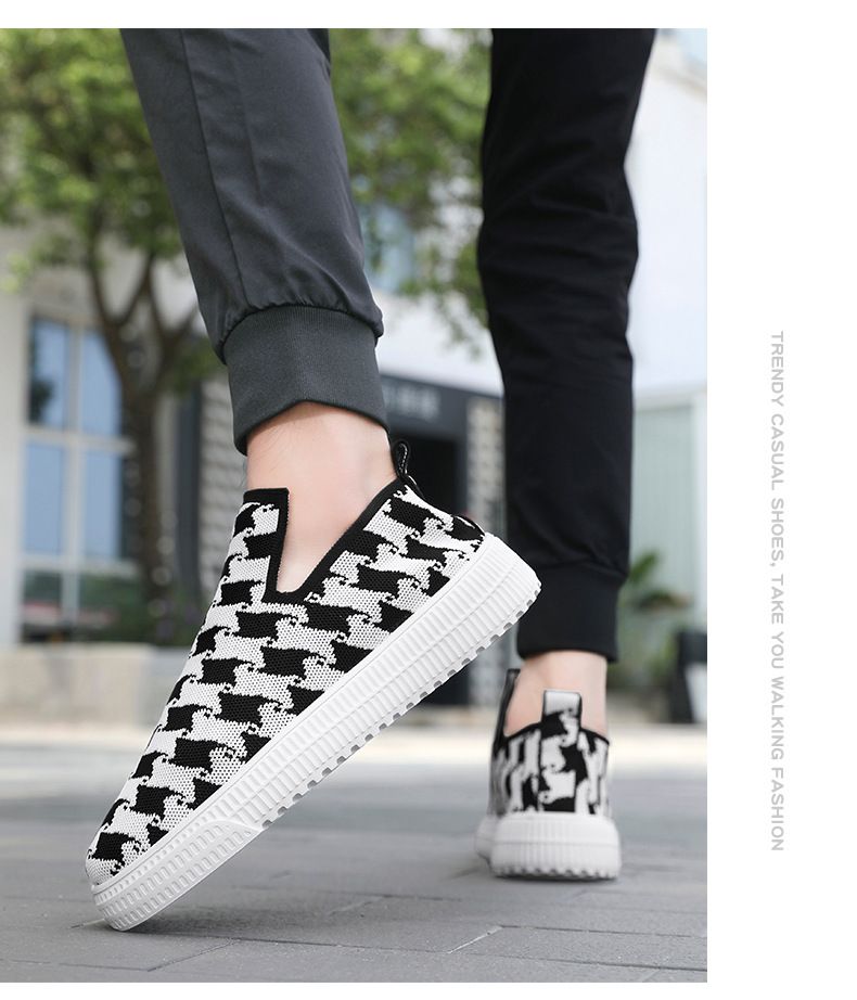 Leisure fashion spring and summer new breathable canvas all flat shoes pedal platform lazy shoes_voghion.com