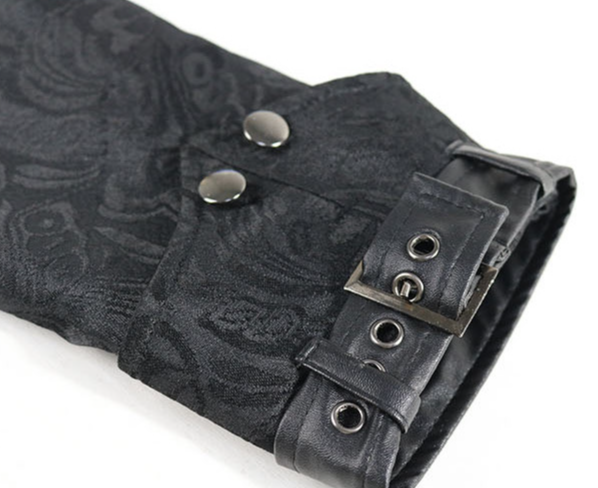 Medieval Halloween Retro Splicing Jacket Men's Gothic Dark_voghion.com