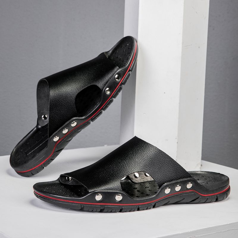 Ciabatte da uomo estive antiscivolo alla moda, taglie forti, monopezzo, da spiaggia_voghion.com