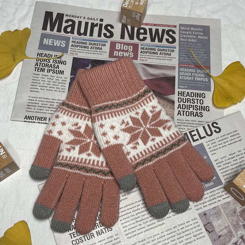 Guanti invernali da uomo e da donna, con fodera calda, polsino elastico, touch screen, per messaggi di testo_voghion.com