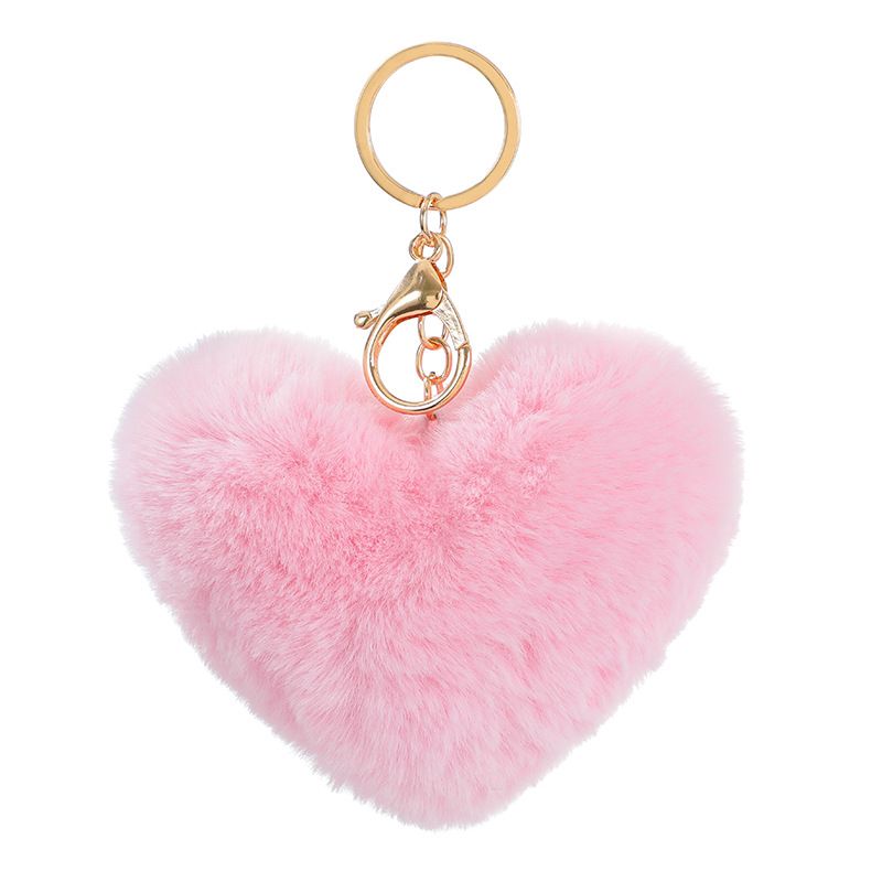 New unicorn plush ball pendant backpack, shoulder makeup bag, zero wallet, cute colorful keychain_voghion.com
