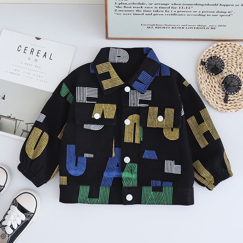 Abbigliamento per bambini 2024 nuovi ragazzi camicia mimetica articoli di moda alla moda lettera personalizzata camicia inferiore per ragazzi_voghion.com