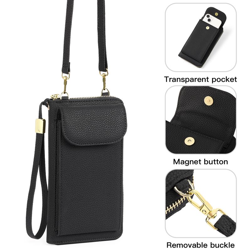 Borsa per cellulare Borsa a tracolla Borsa per cellulare a spalla singola da donna Mini borsa_voghion.com