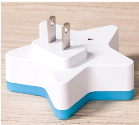 Control Sensor Night Light LED Plug-in Mini Energy-saving Bedside Baby Feeding Bedroom Creative Dreamy Table Lamp_voghion.com