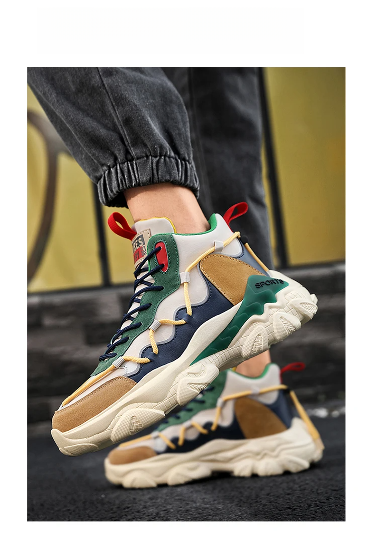 Herren-Lauf-Sneaker zum Schnüren, zum Gehen, für Basketball, unterstützende Sportarten, Straßenlauf, Ss, Jugend, Studenten, Freizeit, Cricket_voghion.com