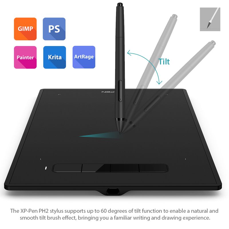 XP Pen Star G960S/S Plus Graphics Digital Drawing 8192 Levels Support Windows Pen Tablet Online Education_voghion.com