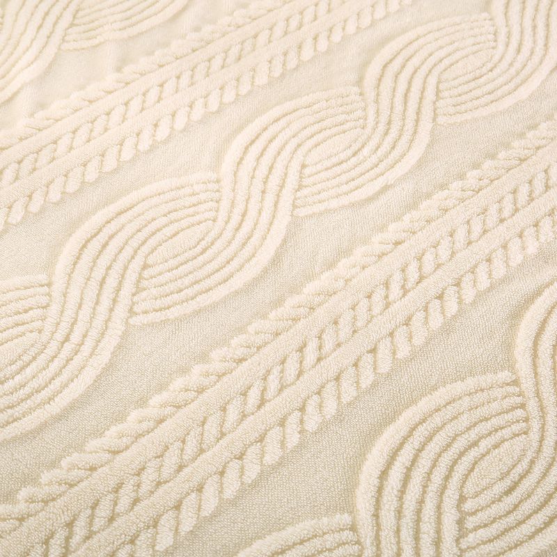 Couverture double couche en laine d'agneau jacquard taffetas, épaisse, chaude et simple, nouvelle collection 2025_voghion.com