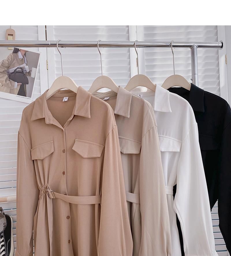 Maglietta a maniche lunghe per donna, sottile ed elegante, lunghezza media, nuovo stile per l'inverno, design di nicchia, top con lacci_voghion.com