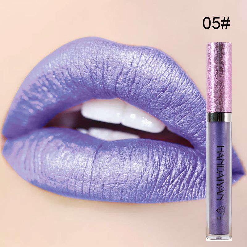 Prodotto esplosivo per smalto per labbra color concubina sirena liquida Handaiyan Pearl_voghion.com
