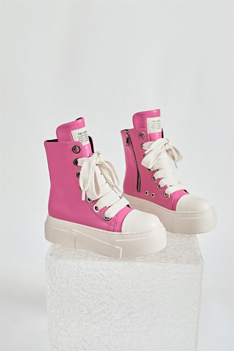 Herrskor Stor storlek Damskor Skor Par High Top Sneakers Supply All Match Tjock botten förhöjning Herrskor_voghion.com